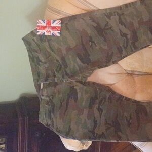 Womens camo jeans.